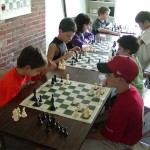 Chess class photo